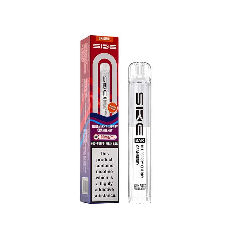 SKE Bar Prefilled 2ml Pod Blueberry Cherry Cranberry 20mg | Vapouriz UK SKE Bar Prefilled 2ml Pod Blueberry Cherry Cranberry 20mg | Vapouriz UK