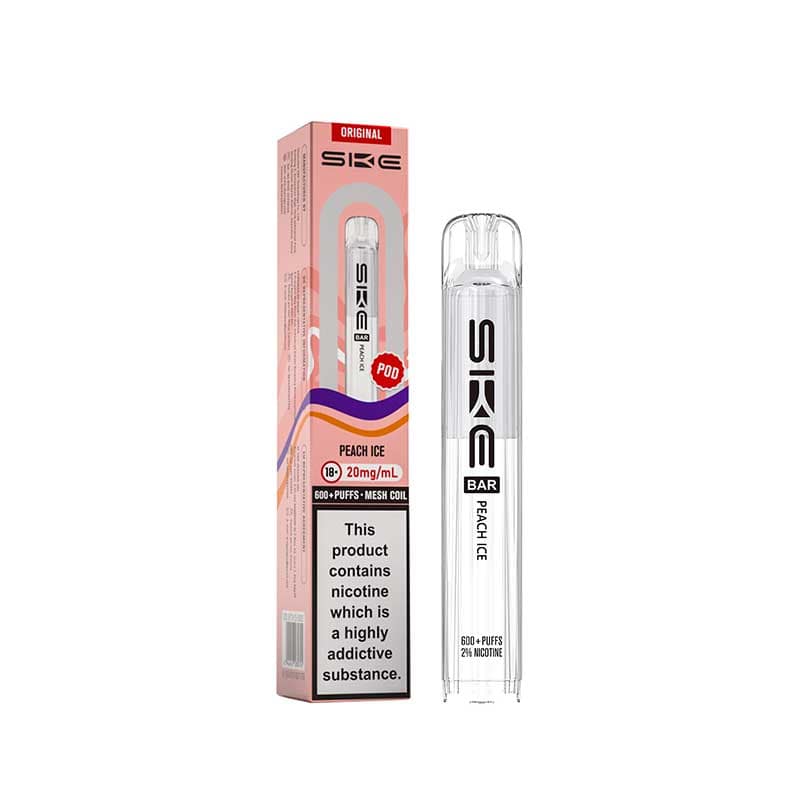 SKE Bar Prefilled 2ml Pod Peach Ice 20mg | Vapouriz UK SKE Bar Prefilled 2ml Pod Peach Ice 20mg | Vapouriz UK