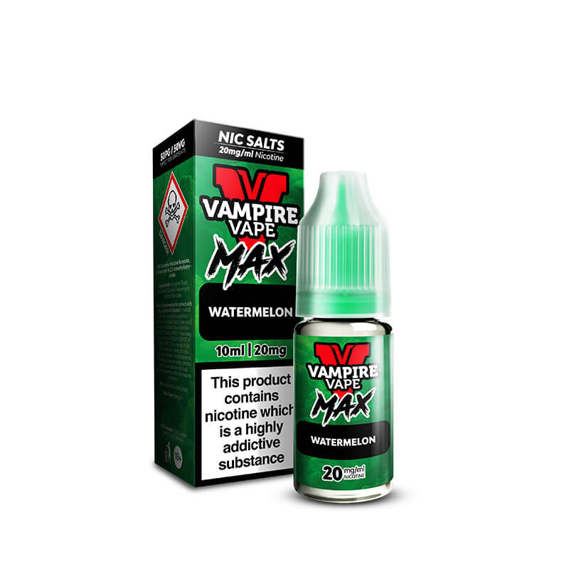 Vampire Vape MAX Watermelon 10ml Nic Salt | Vapouriz Vampire Vape MAX Watermelon 10ml Nic Salt | Vapouriz