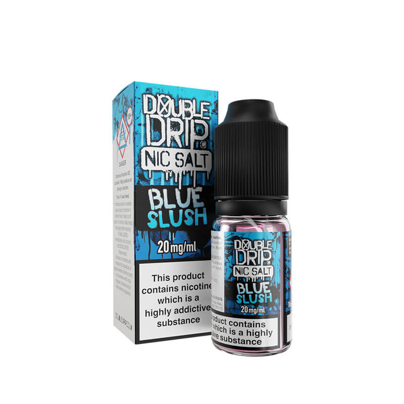 Blue Slush by Double Drip Nic Salt E-Liquid 10ml 10mg | Vapouriz UK Blue Slush by Double Drip Nic Salt E-Liquid 10ml 10mg | Vapouriz UK