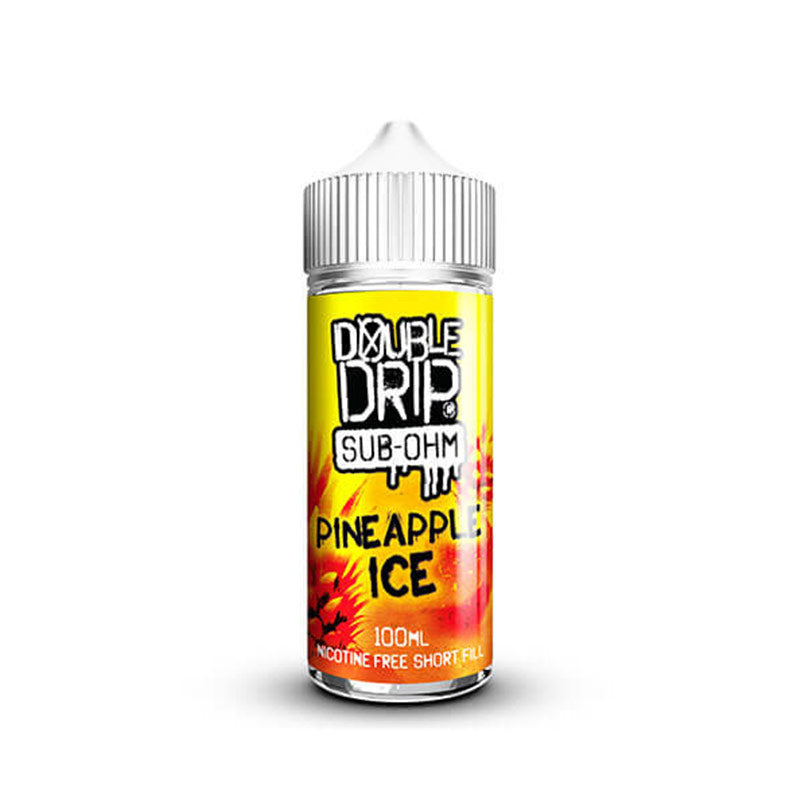 Double Drip Pineapple Ice E-liquid Shortfill 100ml | Vapouriz UK Double Drip Pineapple Ice E-liquid Shortfill 100ml | Vapouriz UK