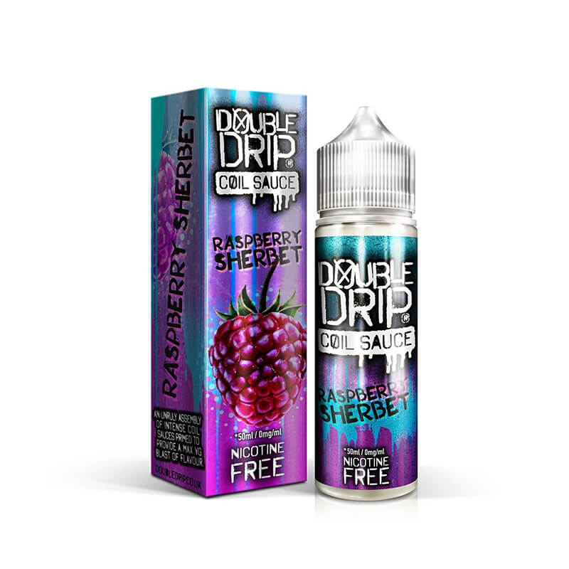 raspberry sherbet vape juice Raspberry Sherbet Short Fill 50ml - Double Drip