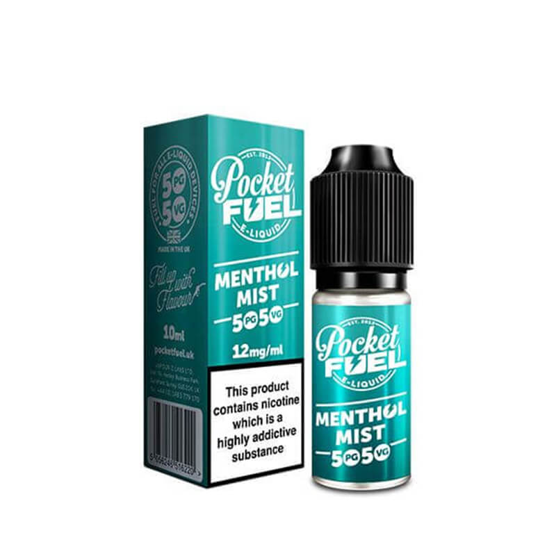 Pocket Fuel E-Liquid Menthol Mist 50/50 10ml | Vapouriz Pocket Fuel E-Liquid Menthol Mist 50/50 10ml | Vapouriz