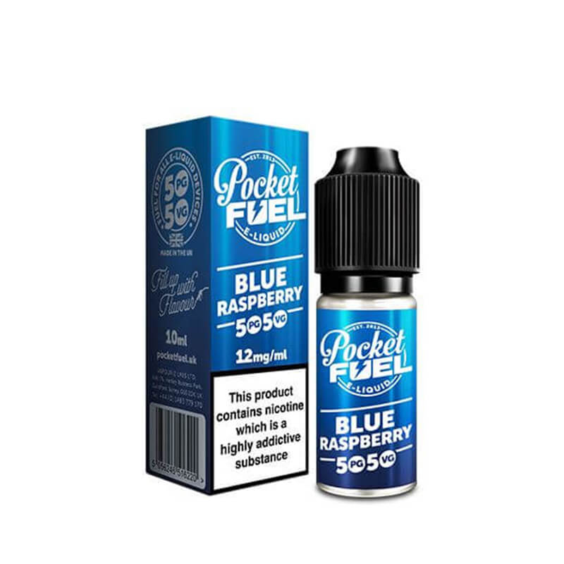Pocket Fuel E-Liquid Blue Raspberry 50/50 10ml | Vapouriz Pocket Fuel E-Liquid Blue Raspberry 50/50 10ml | Vapouriz