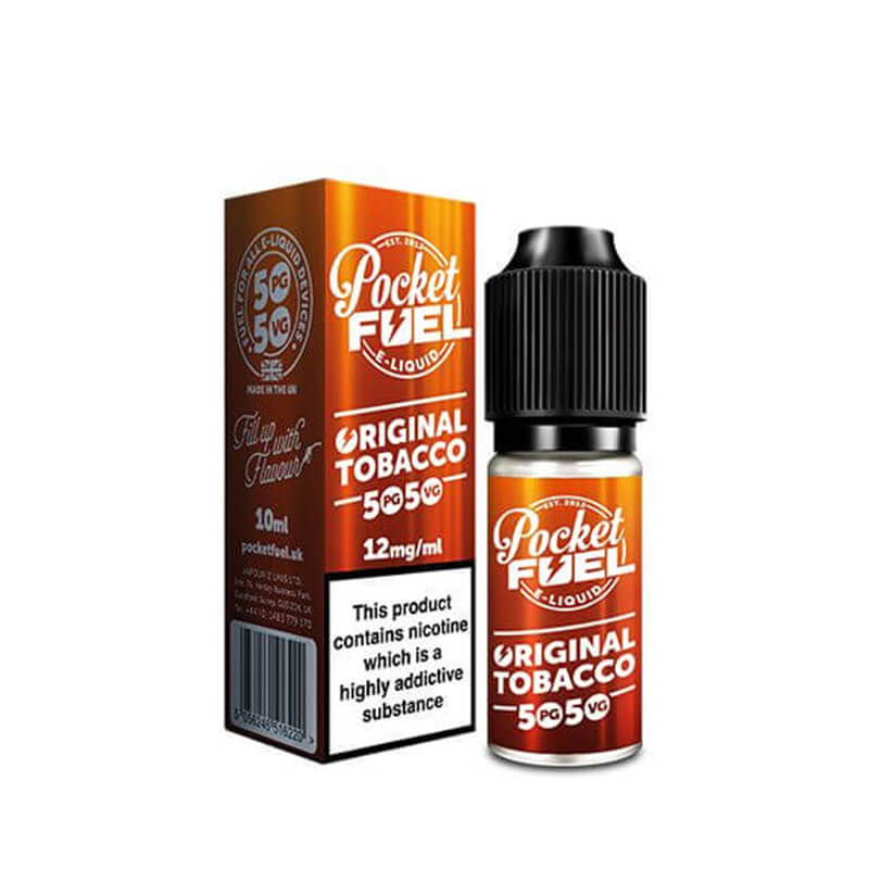 Pocket Fuel E-Liquid Original Tobacco 50/50 10ml | Vapouriz UK Pocket Fuel E-Liquid Original Tobacco 50/50 10ml | Vapouriz UK