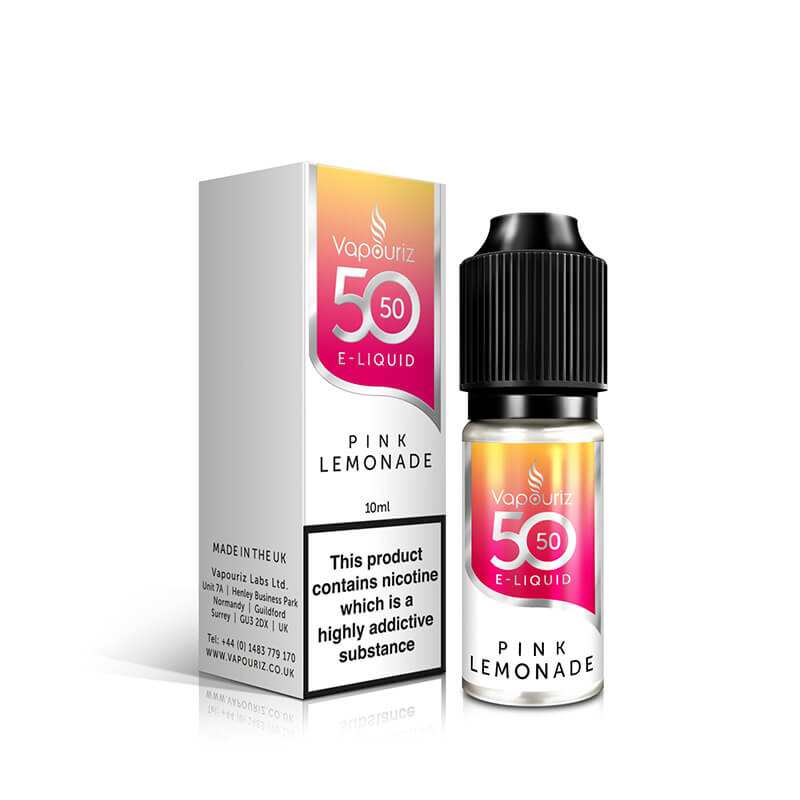 Vapouriz 50/50 Pink Lemonade 10ml E-Liquid | Vapouriz UK Vapouriz 50/50 Pink Lemonade 10ml E-Liquid | Vapouriz UK