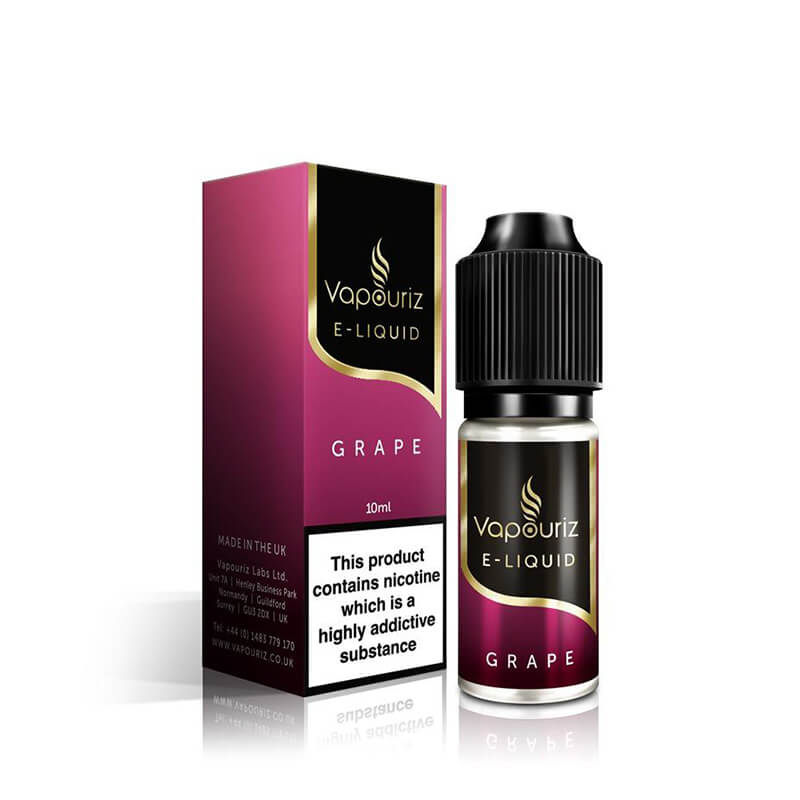 grape vape juice uk Vapouriz Premium Grape 10ml E-Liquid