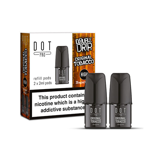 Double Drip | Dot Pro Original Tobacco Pods | Vapouriz UK Double Drip | Dot Pro Original Tobacco Pods | Vapouriz UK