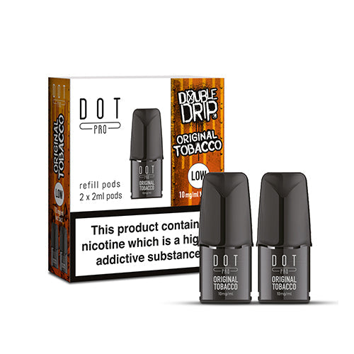 Double Drip | Dot Pro Original Tobacco Pods | Vapouriz UK Double Drip | Dot Pro Original Tobacco Pods | Vapouriz UK
