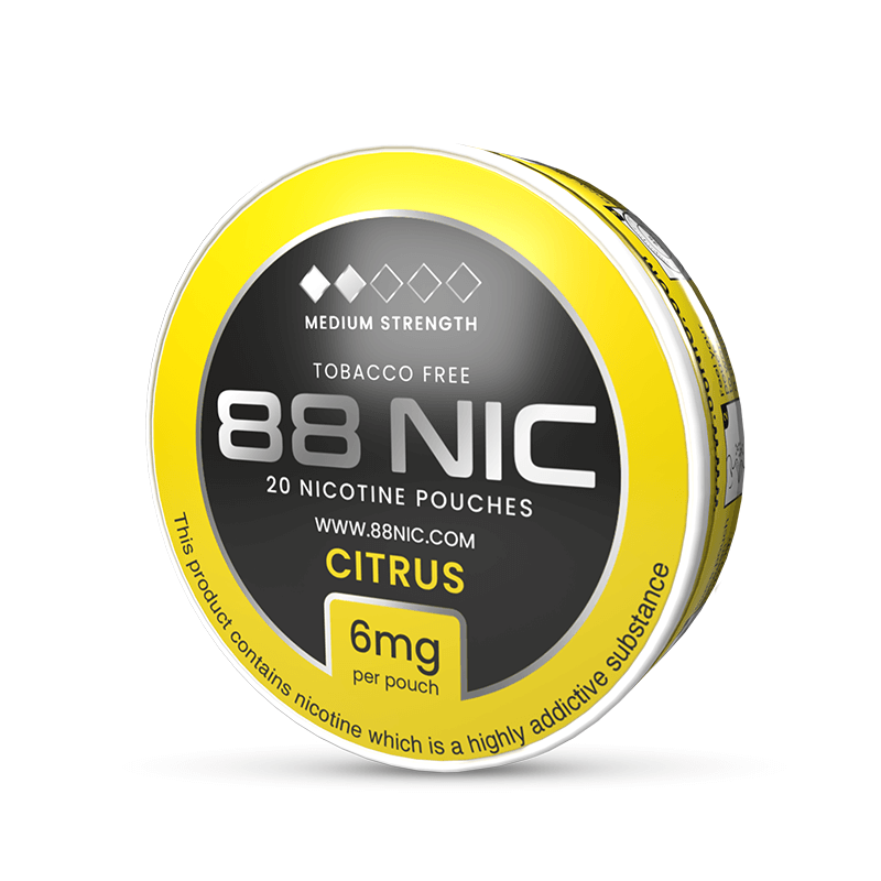 88 Nic Citrus Nicotine Pouches