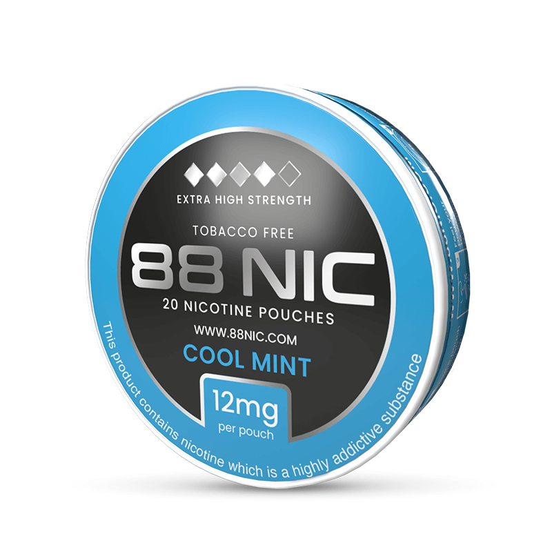 88 Nic Cool Mint Nicotine Pouches