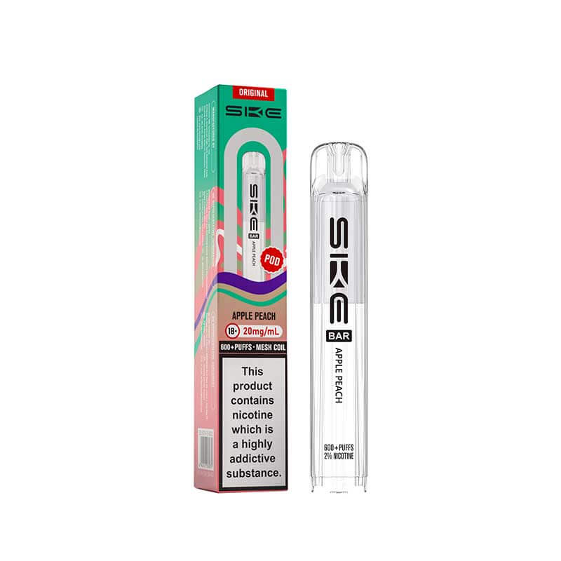 SKE Bar Apple Peach Prefilled Vape Pod