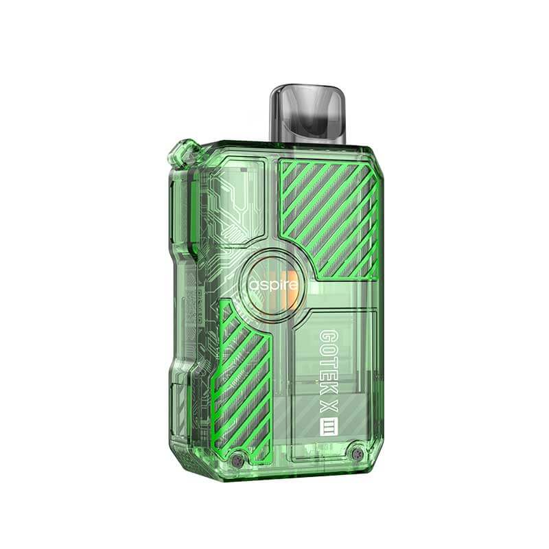 Aspire Gotek X III Pod Vape Kit 1200mAh Adjustable, Refillable Vape | Vapouriz UK Aspire Gotek X III Pod Vape Kit 1200mAh Adjustable, Refillable Vape | Vapouriz UK