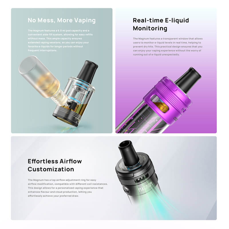 Aspire Magnum Pod Kit 3800mAh Sub-Ohm Vape Device | Vapouriz UK Aspire Magnum Pod Kit 3800mAh Sub-Ohm Vape Device | Vapouriz UK