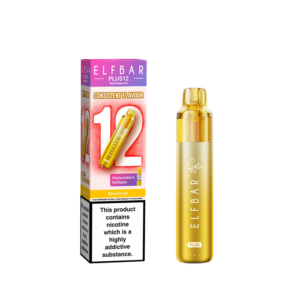 Elf Bar Plus 12 Prefilled Pod Vape Kits