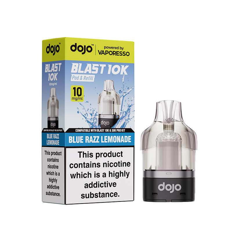 Vaporesso DOJO Blast Pod & Refill For 10K or 30K Device – Blue Razz Lemonade