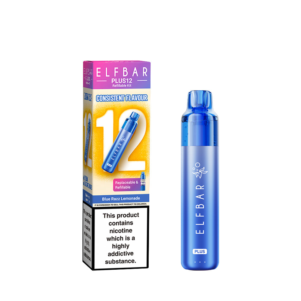 Elf Bar Plus 12 Prefilled Pod Vape Kits