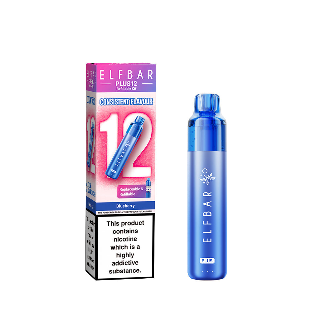 Elf Bar Plus 12 Prefilled Pod Vape Kits