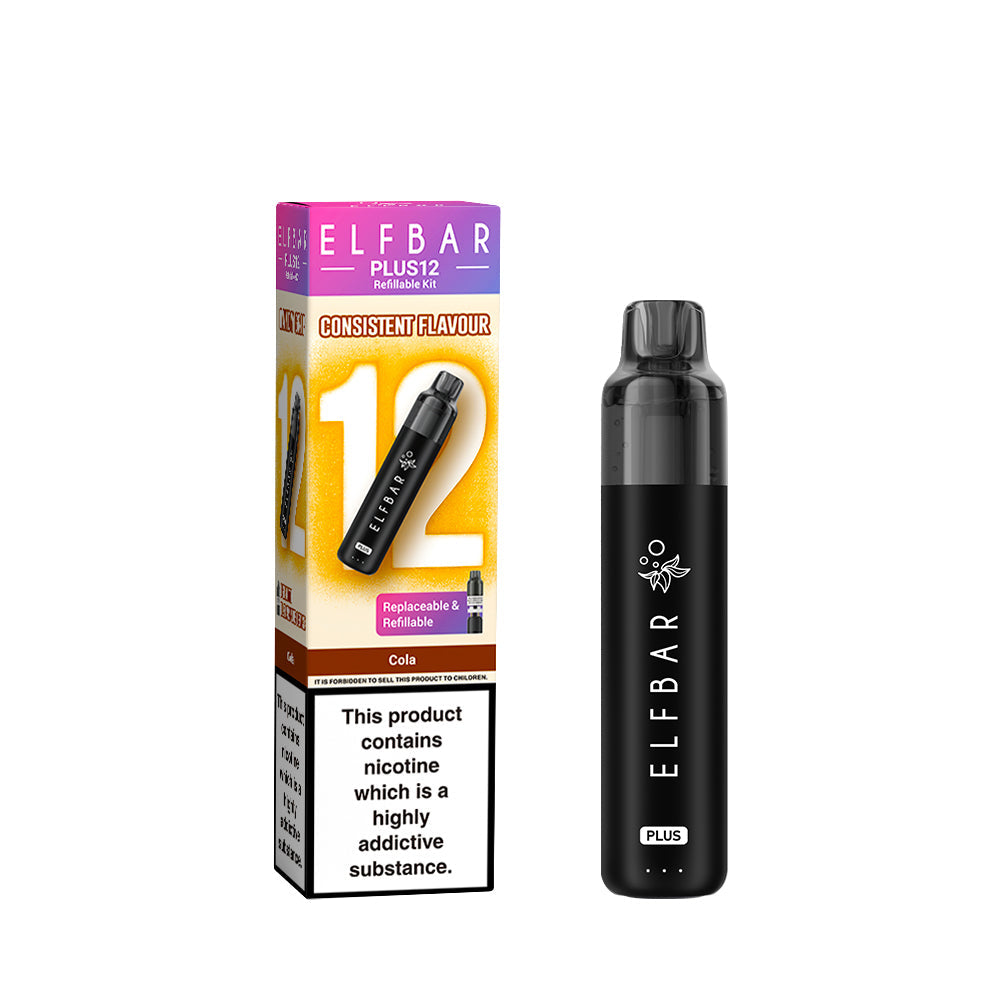 Elf Bar Plus 12 Prefilled Pod Vape Kits