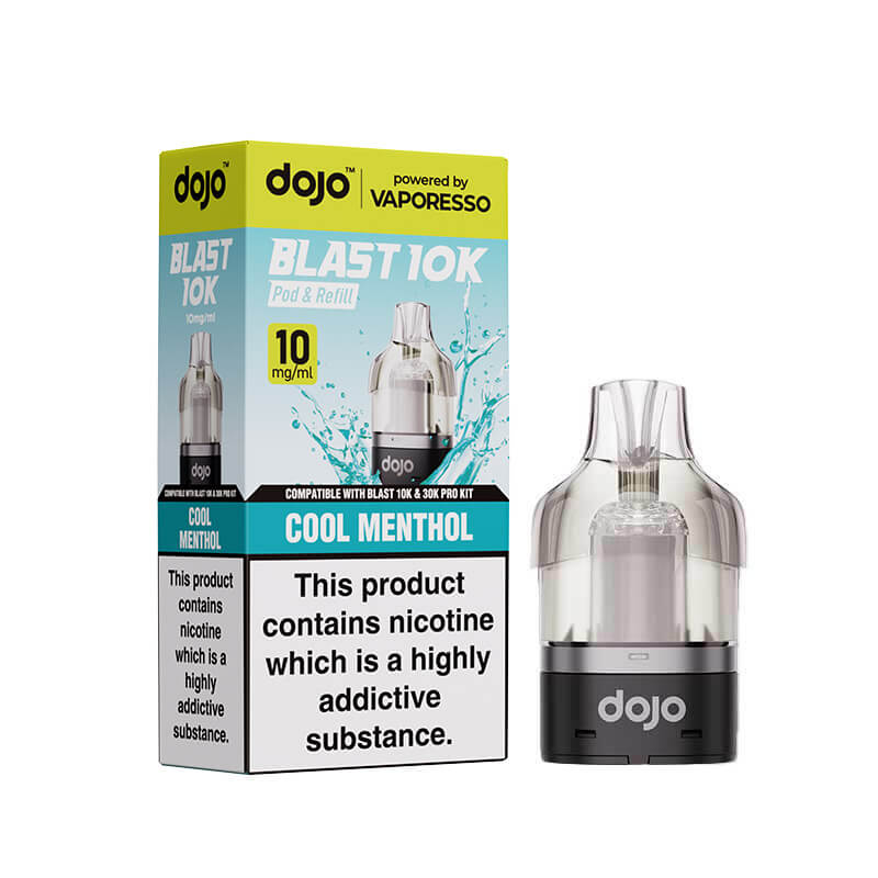 Vaporesso DOJO Blast Pod & Refill For 10K or 30K Device – Cool Menthol