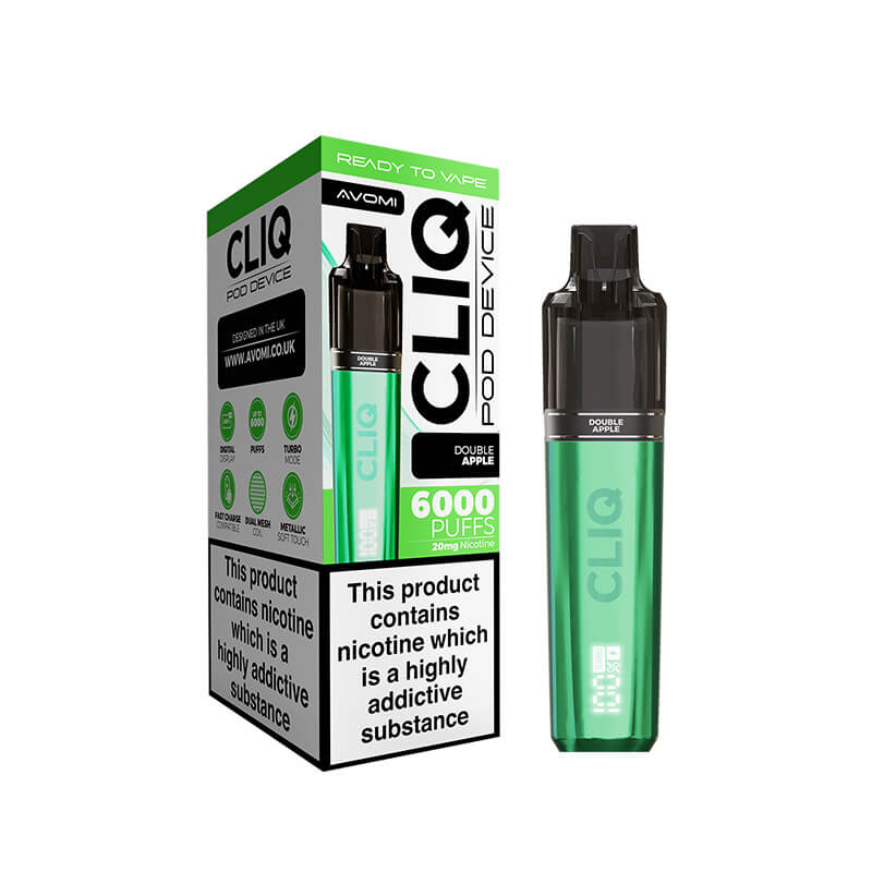 Avomi CLIQ Prefilled Pod Vape Kit - Double Apple