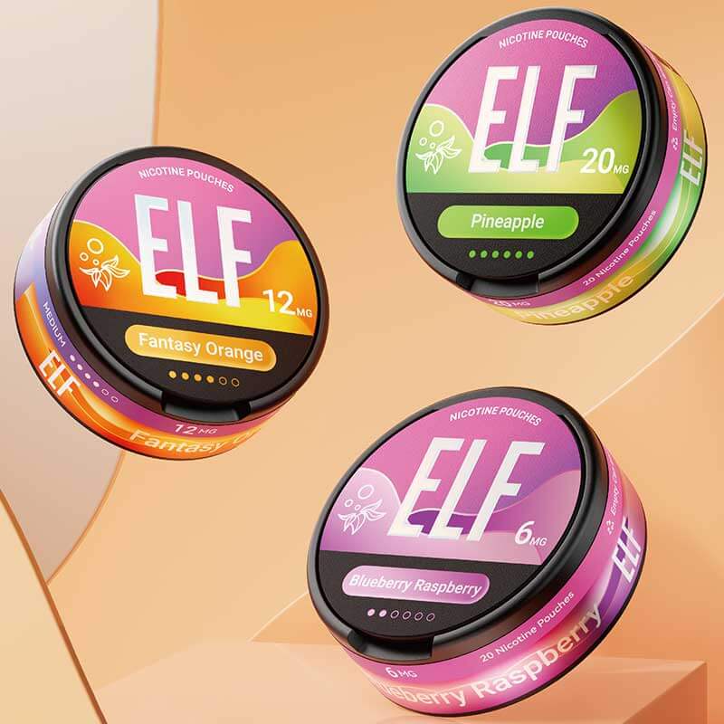 ELF Max Polar Mint Nicotine pouches