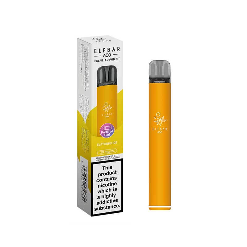 Elf Bar 600 Prefilled Pod Vape Kit 20mg | Vapouriz UK Elf Bar 600 Prefilled Pod Vape Kit 20mg | Vapouriz UK