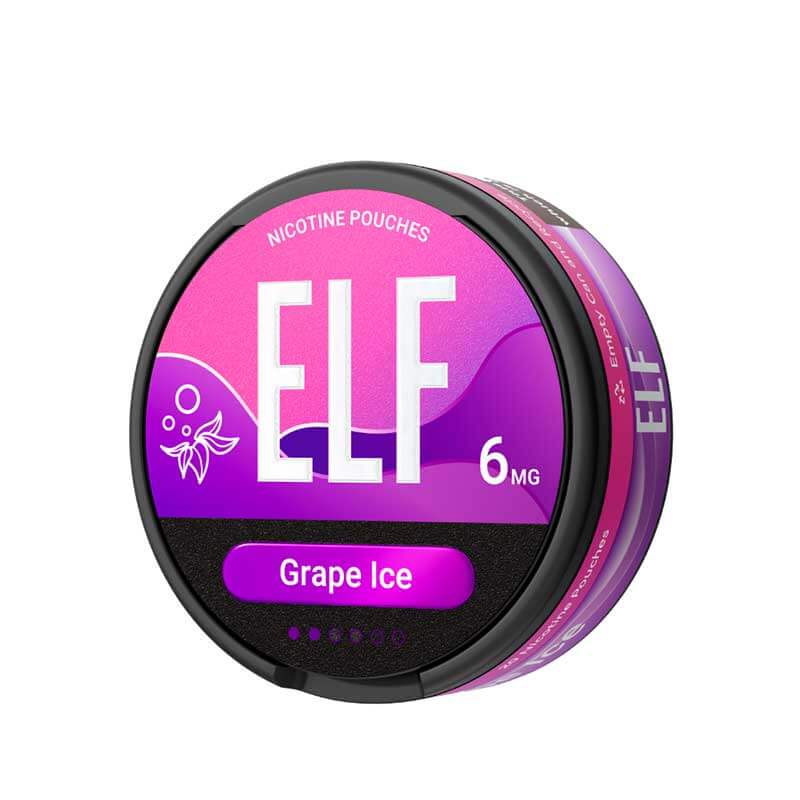 ELF Grape Ice Nicotine Pouches