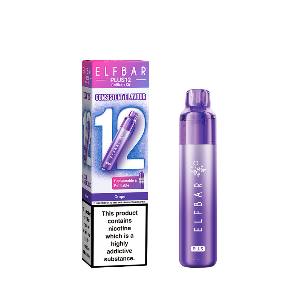 Elf Bar Plus 12 Prefilled Pod Vape Kits
