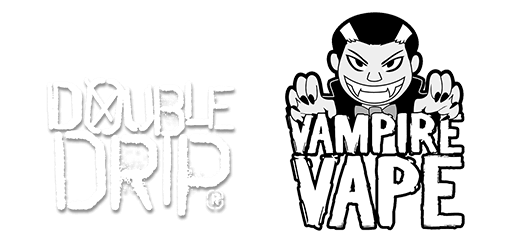 Double Drip and Vampire Vape logos