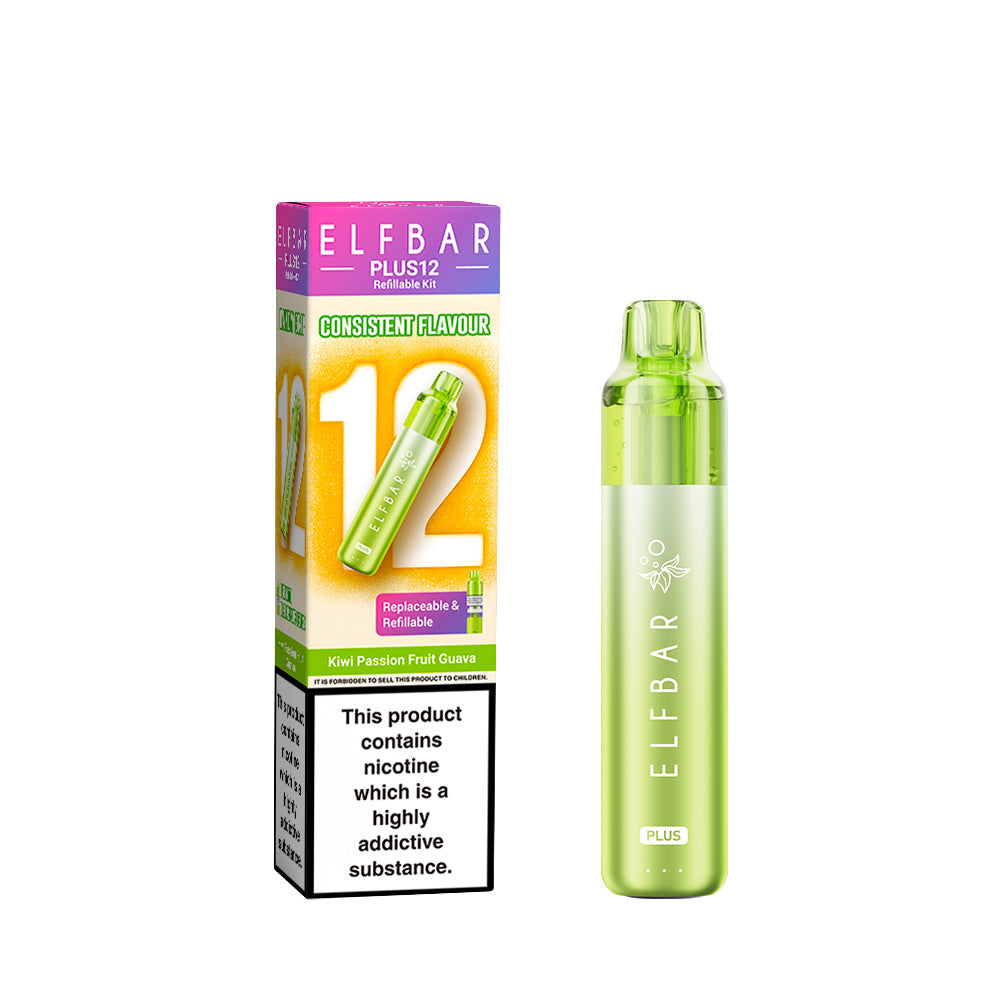 Elf Bar Plus 12 Prefilled Pod Vape Kits