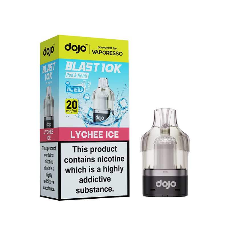 Vaporesso DOJO Blast Pod & Refill For 10K or 30K Device – Lychee Ice