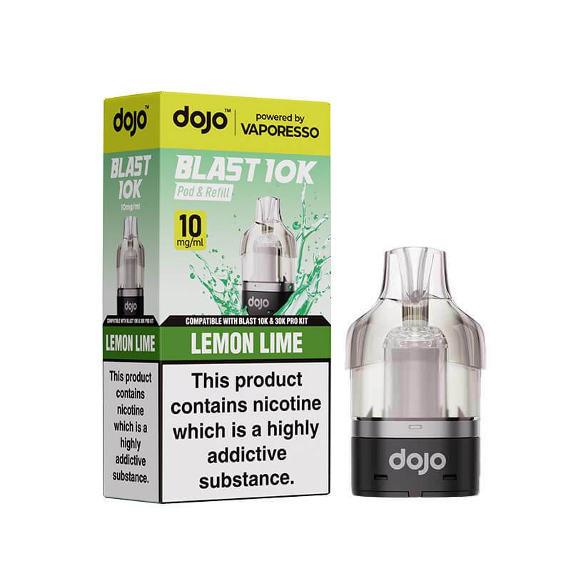 Vaporesso DOJO Blast Pod & Refill For 10K or 30K Device – Lemon Lime