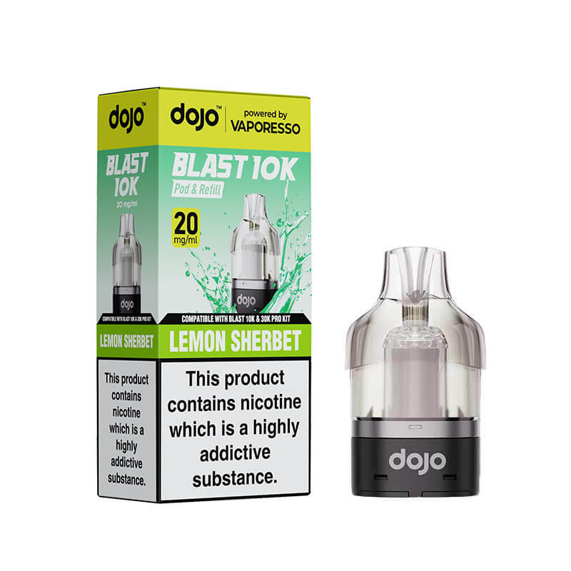 Vaporesso DOJO Blast Pod & Refill For 10K or 30K Device – Lemon Sherbet