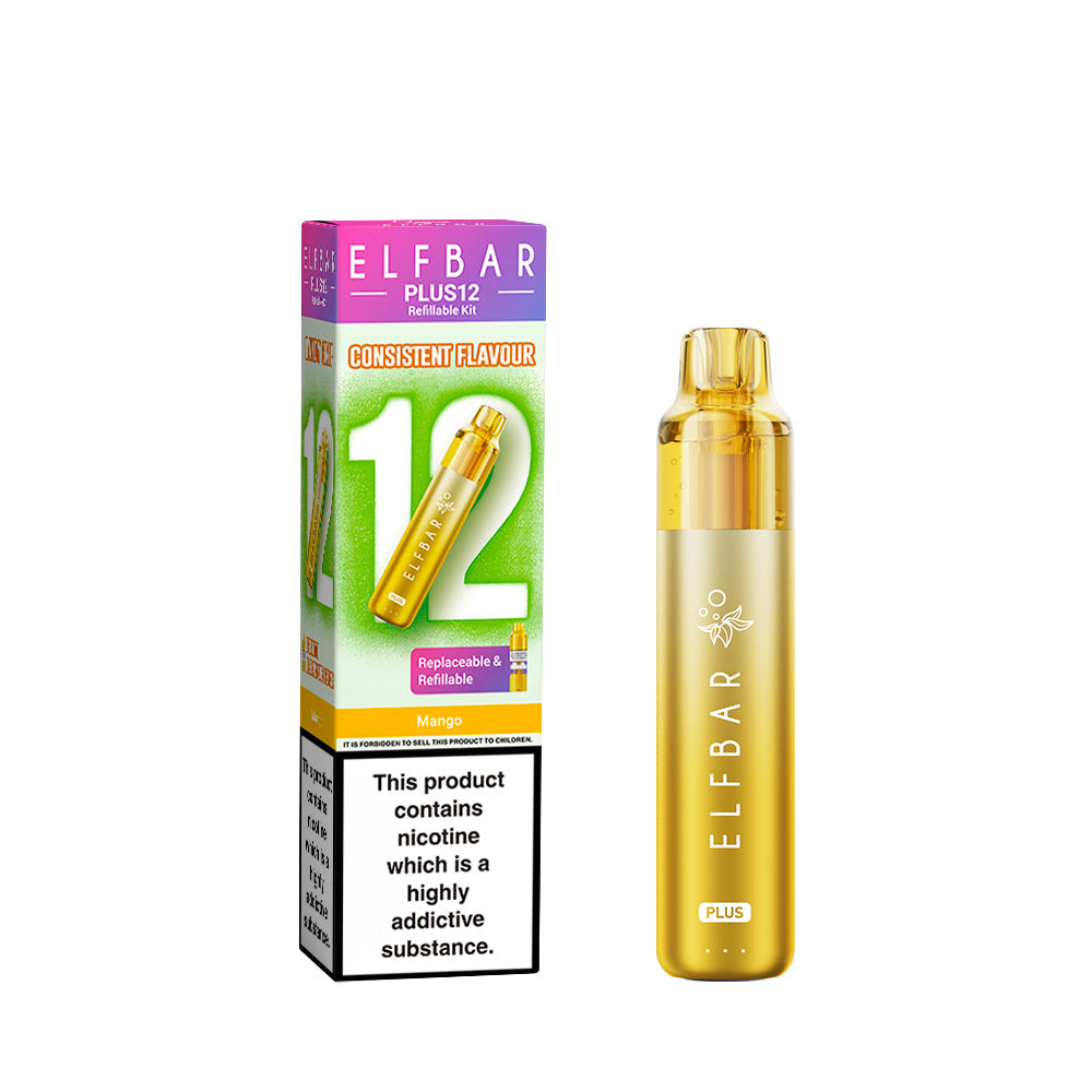 Elf Bar Plus 12 Prefilled Pod Vape Kits