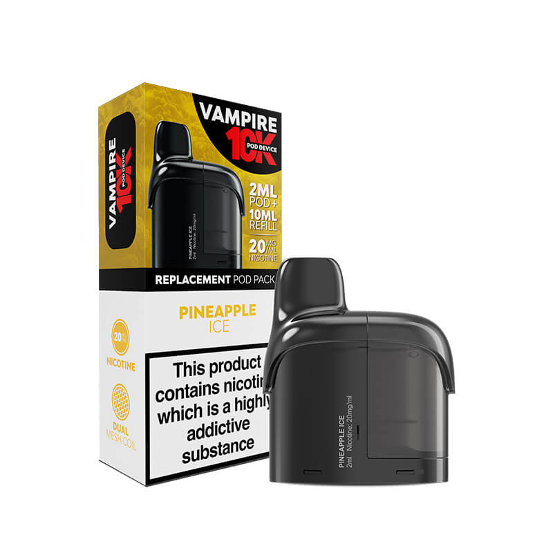 A Guide to the New Vampire 10K Prefilled Pod Kit | Vapouriz Blog A Guide to the New Vampire 10K Prefilled Pod Kit | Vapouriz Blog