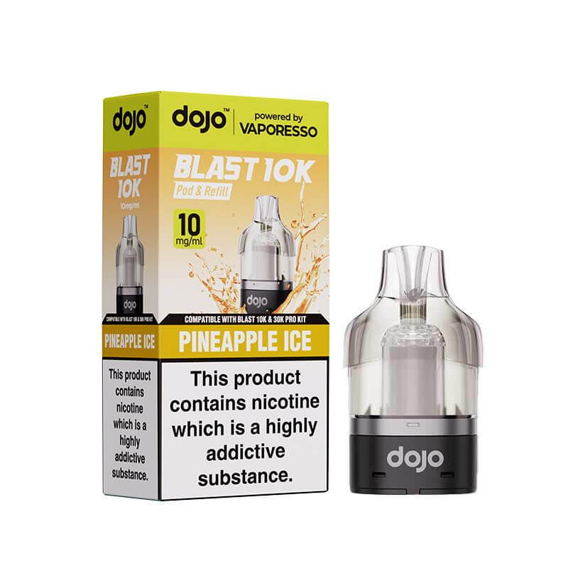 Vaporesso DOJO Blast Pod & Refill For 10K or 30K Device – Pineapple Ice