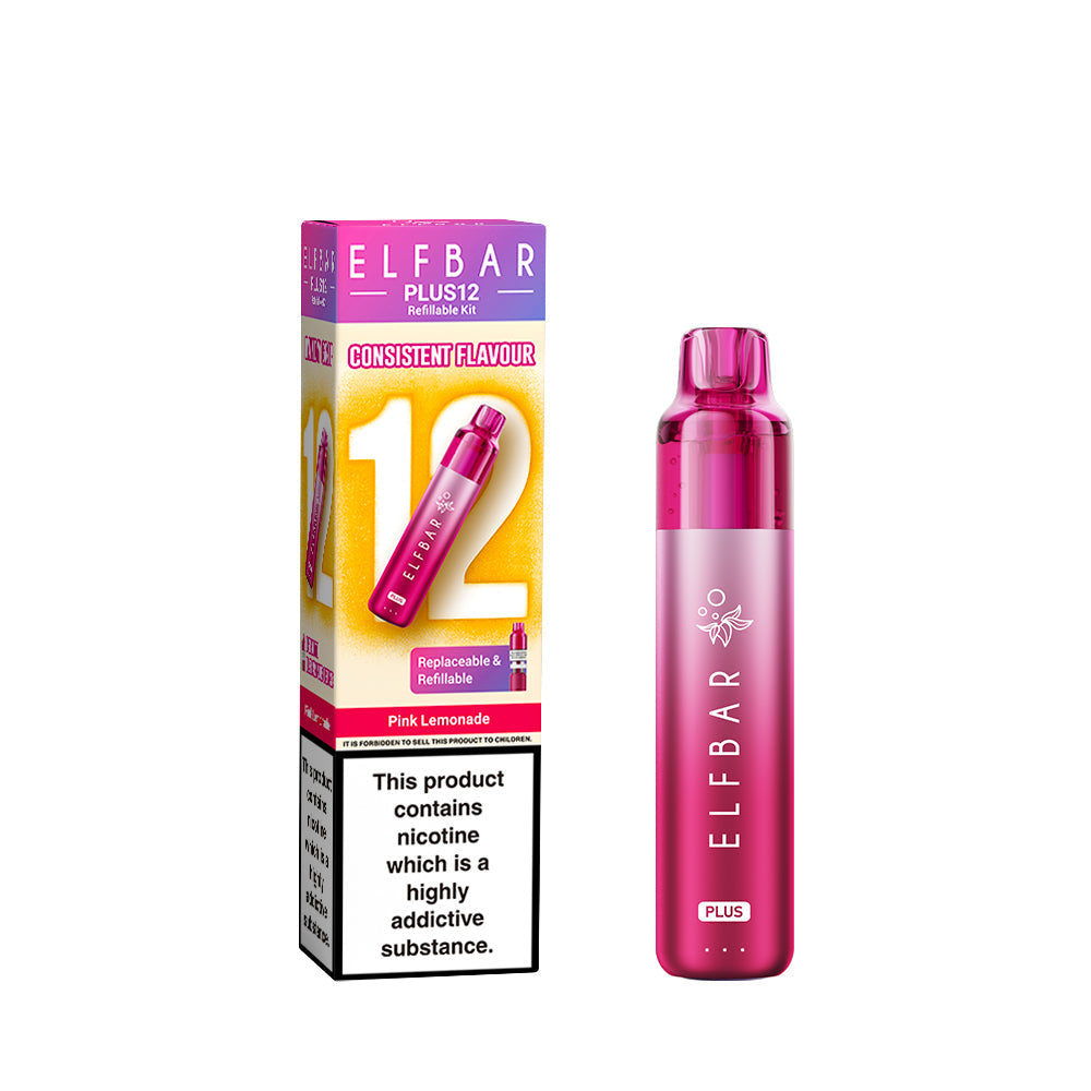 Elf Bar Plus 12 Prefilled Pod Vape Kits