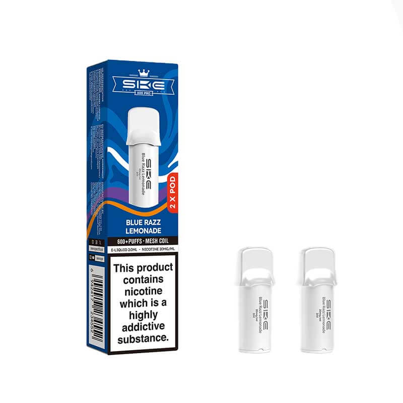 crystal rechargeable vape pods SKE Crystal Pro 600 Prefilled 2ml Pods 2-pack – Berry Ice 20mg