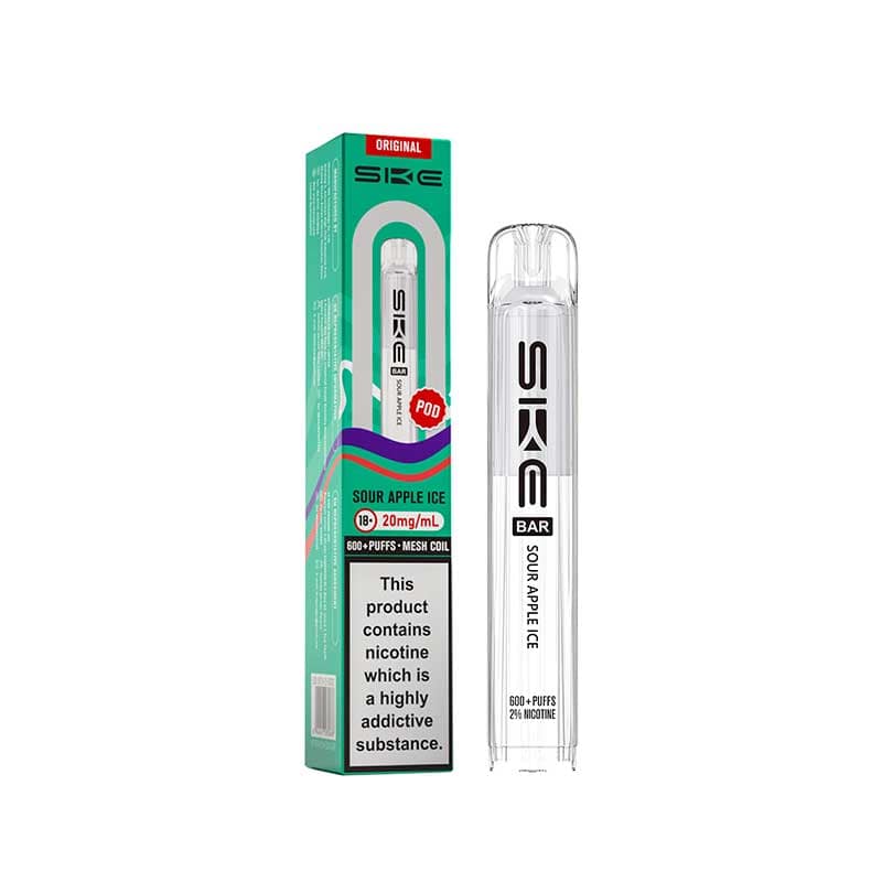 SKE Bar Sour Apple Ice Prefilled Vape Pod