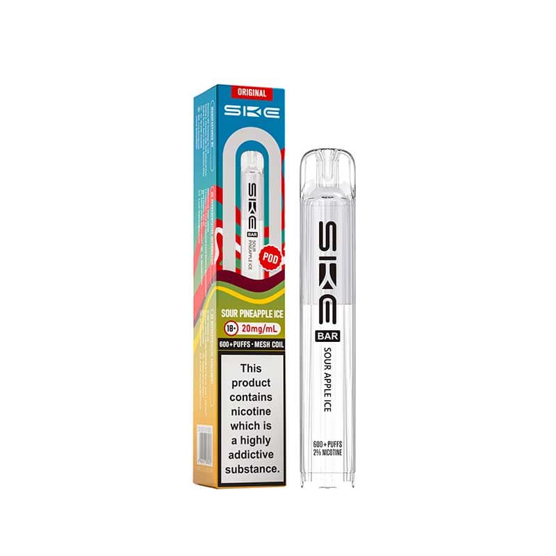 SKE Bar Sour Pineapple Ice Prefilled Vape Pod