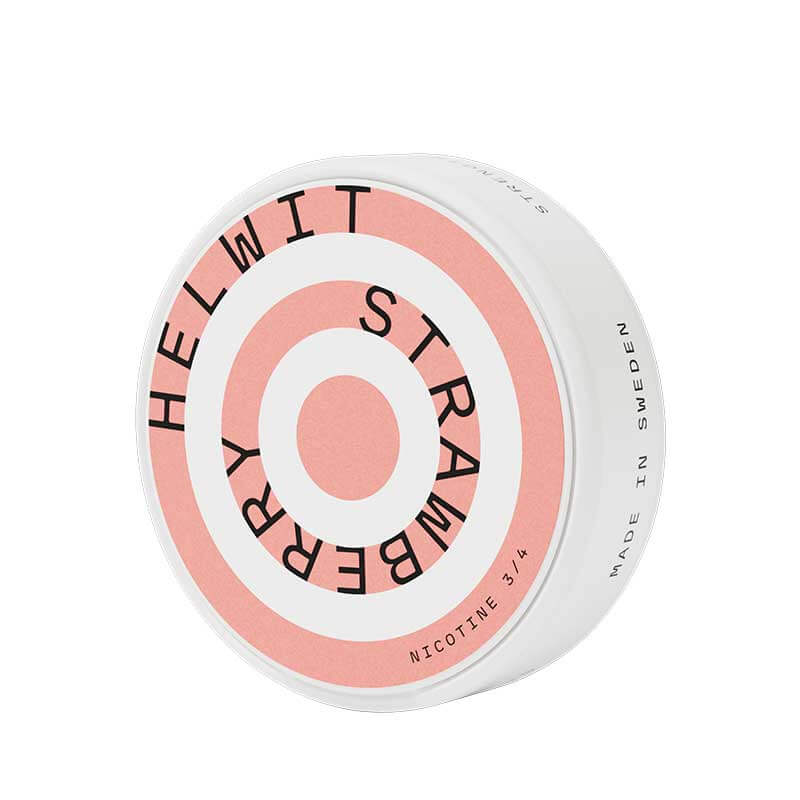 Helwit Strawberry Nicotine Pouches 9mg / Pouch