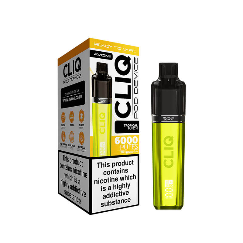 Avomi CLIQ Prefilled Pod Vape Kit - Tropical Punch