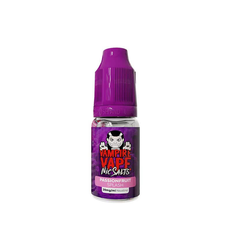 Vampire Vape Tropical Passionfruit Splash 10ml Nic Salt E-Liquid