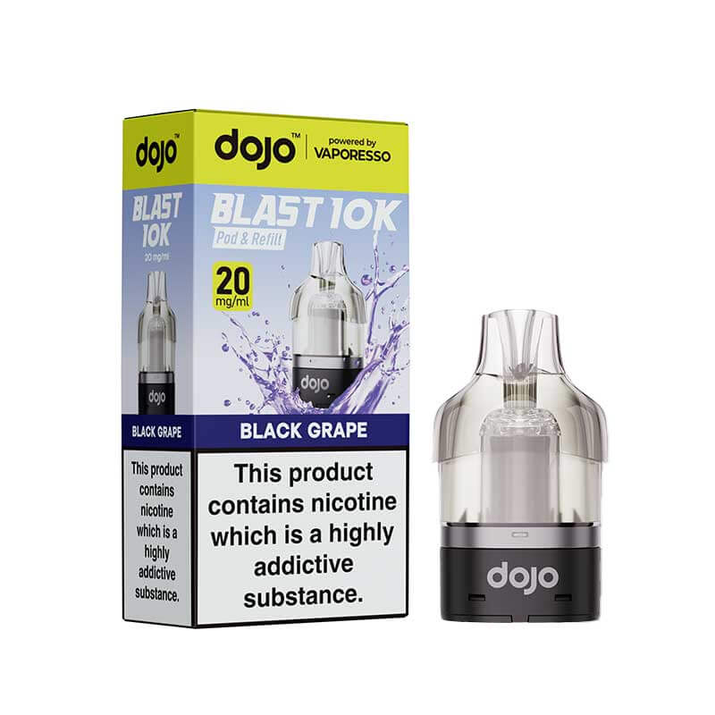Vaporesso DOJO Blast Pod & Refill For 10K or 30K Device – Black Grape