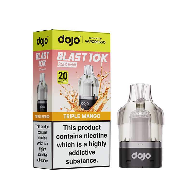 Vaporesso DOJO Blast Pod & Refill For 10K or 30K Device – Triple Mango
