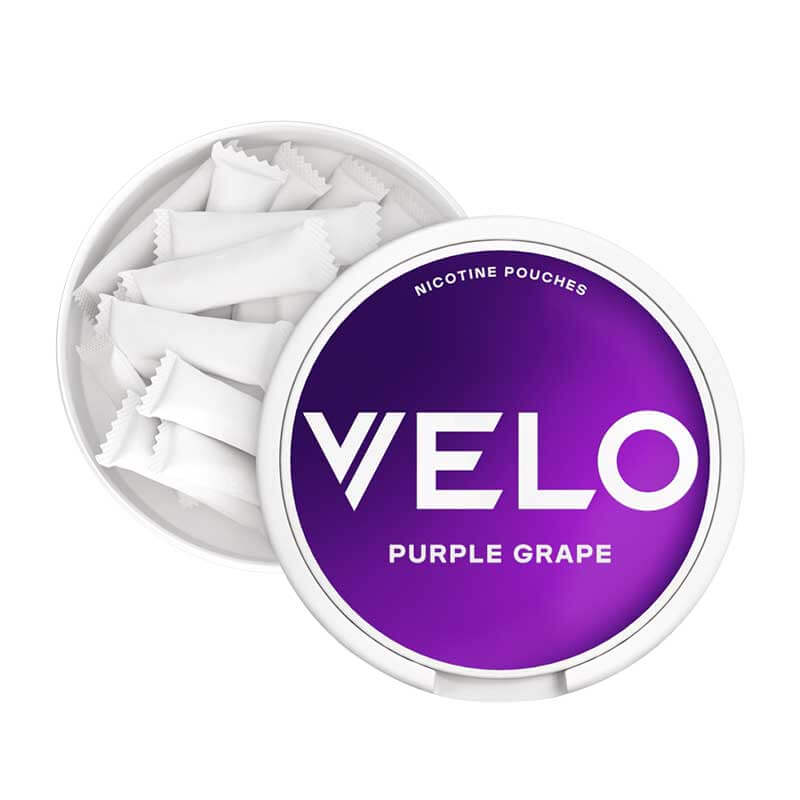 Velo Purple Grape Slim Nicotine Pouches - Original (10mg)