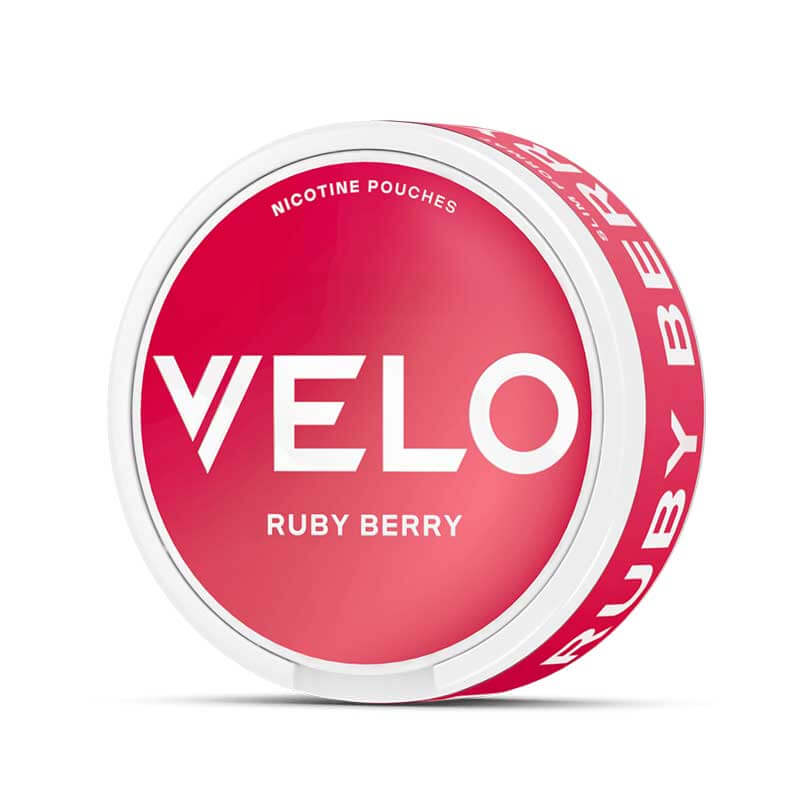 Velo Ruby Berry Mini Nicotine Pouches - Mellow (4mg)