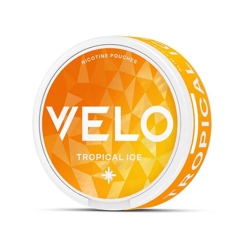 Velo Tropical Ice Slim Nicotine Pouches - Original (10mg)