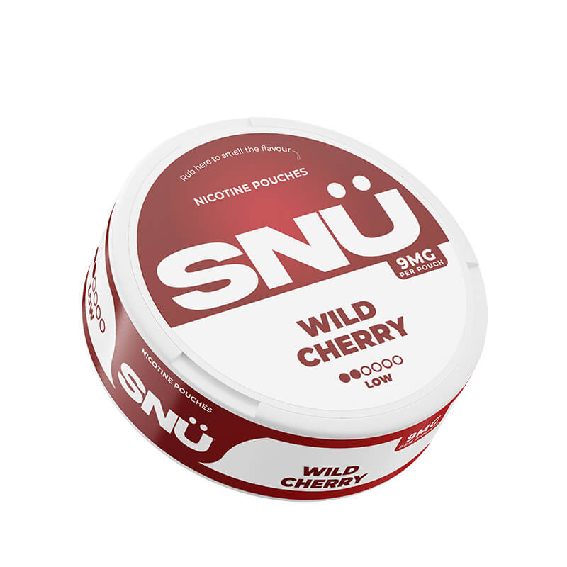 SNU Wild Cherry Nic Pouches by Bar Juice